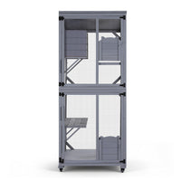 i.Pet Cat House Wooden 180cm Rabbit Hutch Pet Condo Small Dog Enclosure Cage