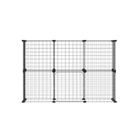 i.Pet Pet Dog Playpen Enclosure Cage 20 Panel Puppy Fence Play Pen Foldable Metal