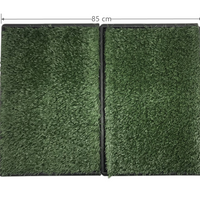 YES4PETS Indoor Dog Puppy Toilet Grass Potty Training Mat Loo Pad 85 x 63 cm