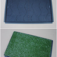 YES4PETS Indoor Dog Puppy Toilet Grass Potty Training Mat Loo Pad 126 x 63 cm