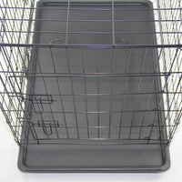 YES4PETS 30' Portable Foldable Dog Cat Rabbit Collapsible Crate Pet Cage with Blue Cover Mat