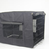 YES4PETS 36' Portable Foldable Dog Cat Rabbit Collapsible Crate Pet Cage with Cover