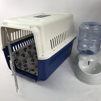 YES4PETS XL Dog Puppy Cat Crate Pet Carrier Cage W Mat & Water Dispenser 72x53x53cm
