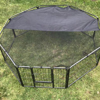YES4PETS 60 cm Heavy Duty Pet Dog Puppy Cat Rabbit Exercise Playpen Fence With Cover