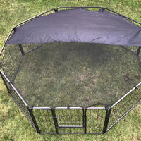 YES4PETS 60 cm Heavy Duty Pet Dog Puppy Cat Rabbit Exercise Playpen Fence With Cover