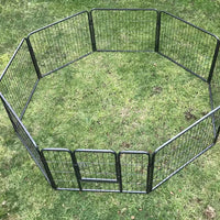 YES4PETS 60 cm Heavy Duty Pet Dog Puppy Cat Rabbit Exercise Playpen Fence With Cover