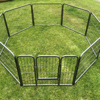 YES4PETS 60 cm Heavy Duty Pet Dog Puppy Cat Rabbit Exercise Playpen Fence