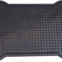 YES4PETS Dog Puppy Toilet Grass Potty Training Mat Loo Pad Bone Shape Indoor with 3 grass