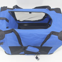YES4PETS XXXL Portable Foldable Pet Dog Cat Puppy Soft Crate-Blue