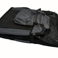 YES4PETS Large Fordable Soft Dog Cat Puppy Crate Bag With Curtain-Grey