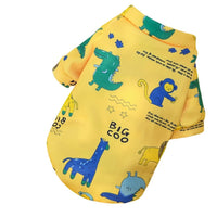 L Size Cute Pet Dog Warm Jumper Sweater Clothes Puppy Cat Knitwear Knitted Coats Winter - Green Lemon