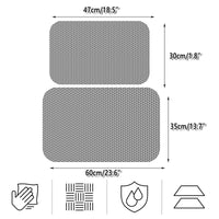 Washable Cat Litter Pad Waterproof Mat Reusable Pet Pee Training Pad Litter Box - 30x47cm