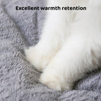 Removable Washable Pet House Four Seasons Cat Enclosed House - Brown-S