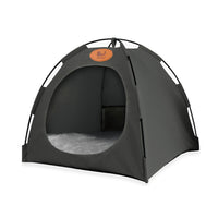 Folding Camping Pet Tent for Cats Puppy Bed Indoor Cat Nest Dog Cave Style House - Beige