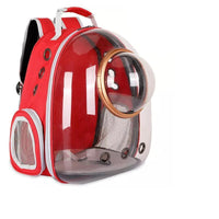 Travel Space Capsule Dog Cat Bag Breathable Outdoor Pet Backpack Carrier - Blue