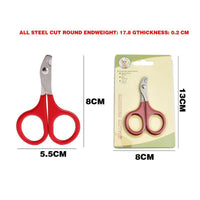 Pet Nail Claw Grooming Scissors Clippers For Dog Cat Bird Rabbit Ferret