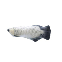 Electric Dancing Fish Kicker Cat Toy Wagging Realistic Moves Usb Rechargeable Au - Grass Carp