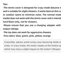 2PCS Orange Rechargeable Automatic Jumping Pet Toy Ball - Interactive Smart Play Ball for Dogs & Cats