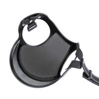 Size L Black Pet Safety Helmet - Stylish Protective Headgear for Dogs