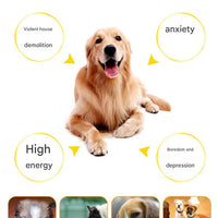 Rubber Snuffle Ball for Pets,Interactive Hollow Treat-Hiding Toy for Dogs and Cats(Yellow)