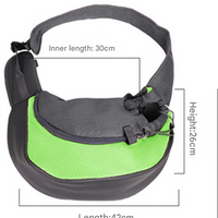 Yellow Portable Oxford Fabric Pet Carrier for Cats and Puppies (Size L)