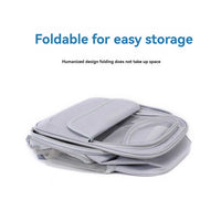 Grey Spacious Pet Carrier Backpack with Clear Window - Comfortable Travel Bag for Cats & Small Dogs