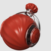 Red Interactive Smart Electric Cat Toy Ball - Automatic Irregular Rolling Teaser for Independent Play