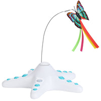 Starfish Butterfly Cat Teaser Toys