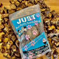 1x Just Beef Puffs (lung cubes)