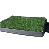 YES4PETS Indoor Dog Toilet Grass Potty Training Mat Loo Pad Pad With 2 grass