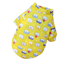 L Size Cute Pet Dog Warm Jumper Sweater Clothes Puppy Cat Knitwear Knitted Coats Winter - Yellow Duck