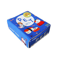 Rectangular Cookie Box Pet Bed for Cats Dogs Cat Bed Kitten Puppy Soft Pet House - Blue L