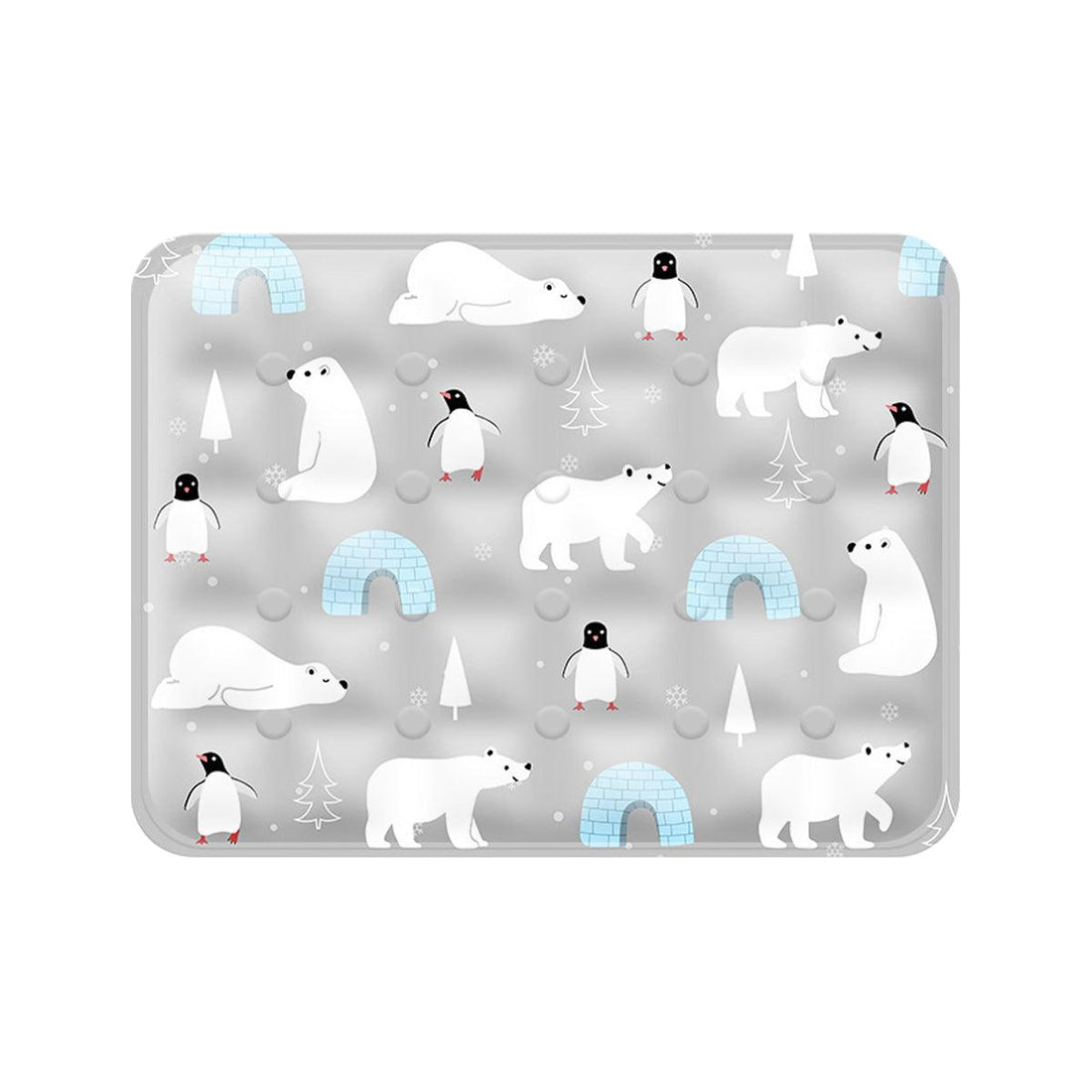 Cooling Ice Mat for Pets Summer Dog and Cat Cooling Pad Comfortable Pet Bed - Green - 50x60cm