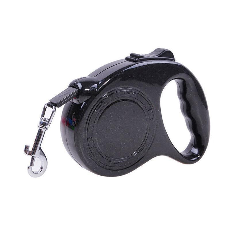 5M Dog Lead Leash Strong Retractable Extendable 5M Lockable Heavy Duty 15Kg - Blue