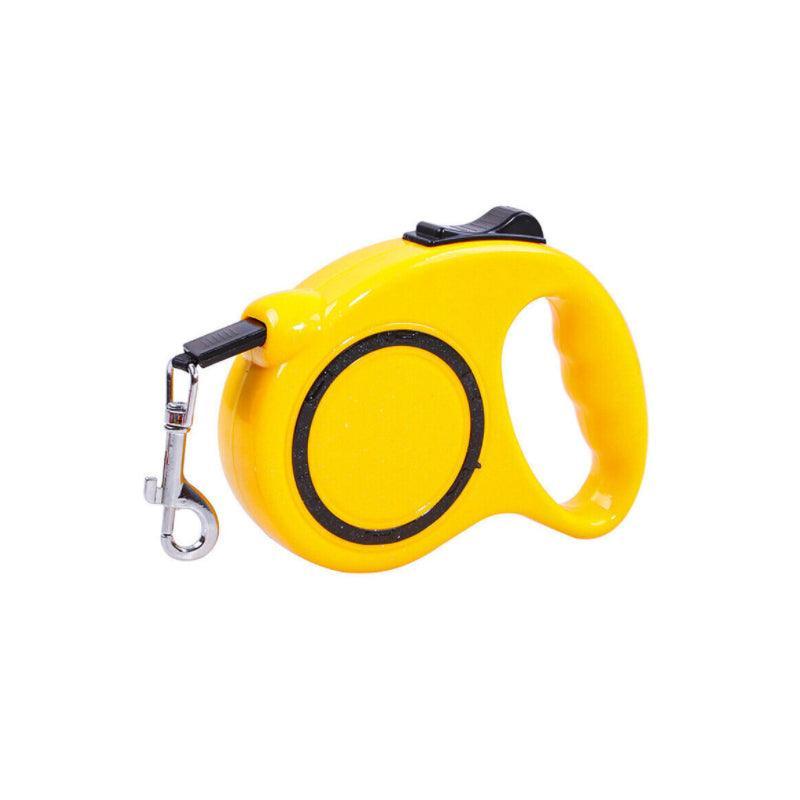 5M Dog Lead Leash Strong Retractable Extendable 5M Lockable Heavy Duty 15Kg - Blue