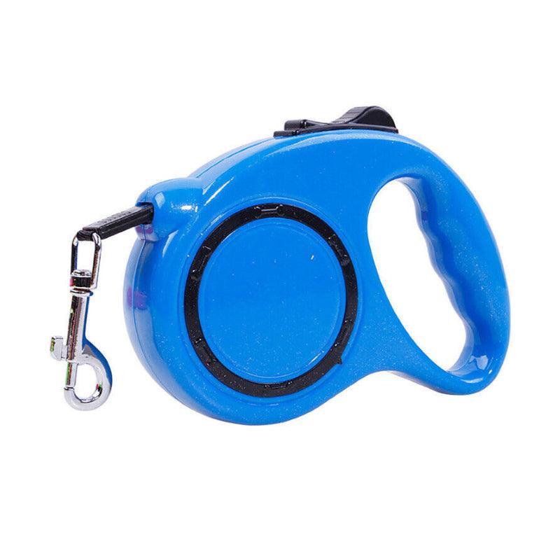 5M Dog Lead Leash Strong Retractable Extendable 5M Lockable Heavy Duty 15Kg - Green