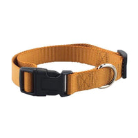 L Size Dog Puppy Pet Collar Adjustable Nylon Toy Large Pink Blue Red Black - Grey