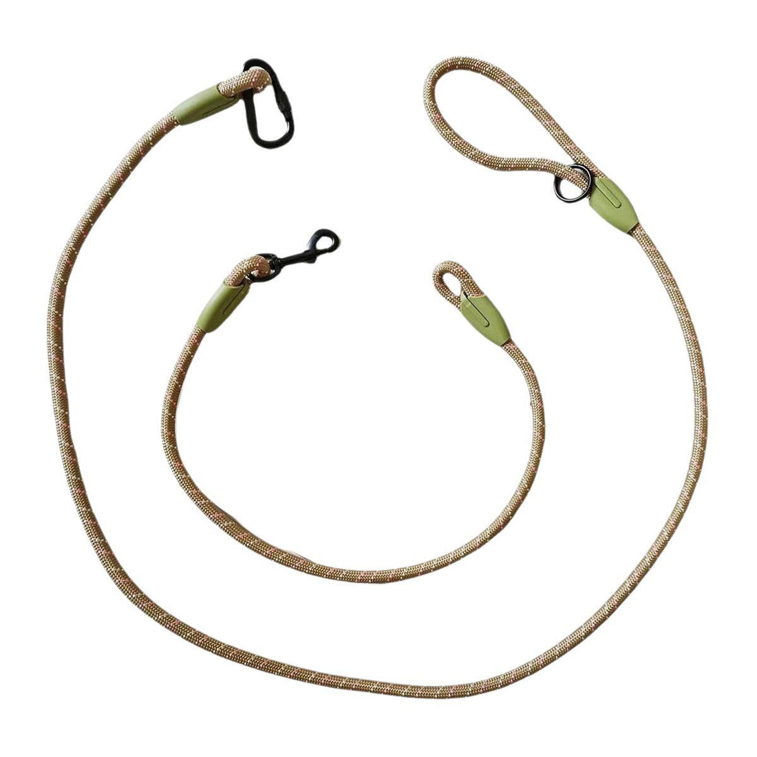 Adjustable Diagonal Dog Walking Leash Hands Free Crossbody Pet Lead Dogs - Colourful