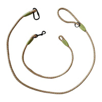 Adjustable Diagonal Dog Walking Leash Hands Free Crossbody Pet Lead Dogs - Colourful