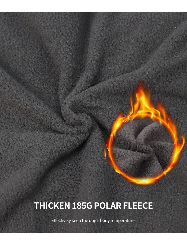 Size XL Yellow Reflective Winter Dog Jacket - Warm & Waterproof Outdoor Coat for Large Breeds