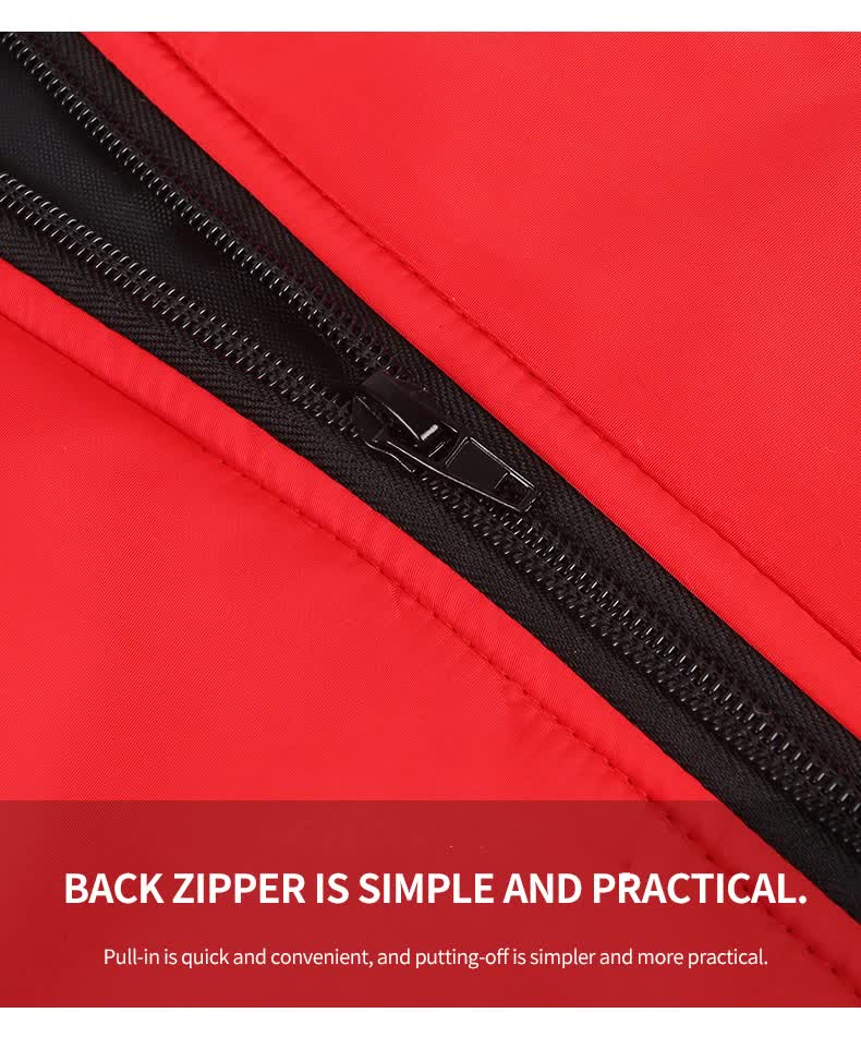 Size 3XL Blue Reflective Winter Dog Jacket - Warm & Waterproof Outdoor Coat for Large Breeds