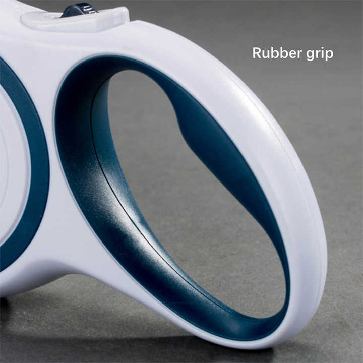 Gray 3M Pet Leash Retractable - Tangle-Free, Extendable Pet Leash for Walking