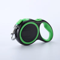 Dark Green 3M Pet Leash Retractable - Tangle-Free, Extendable Pet Leash for Walking