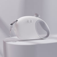 Retractable Dog Leash - Reflective Pet Lead with 3m Extension, One-Button Control(Gray)