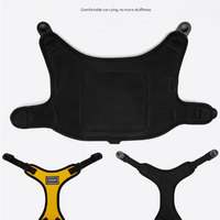 Size S Black Ultimate Dog Harness Vest with Backpack - Padded, Reflective & Adjustable for Medium Sized Dogs